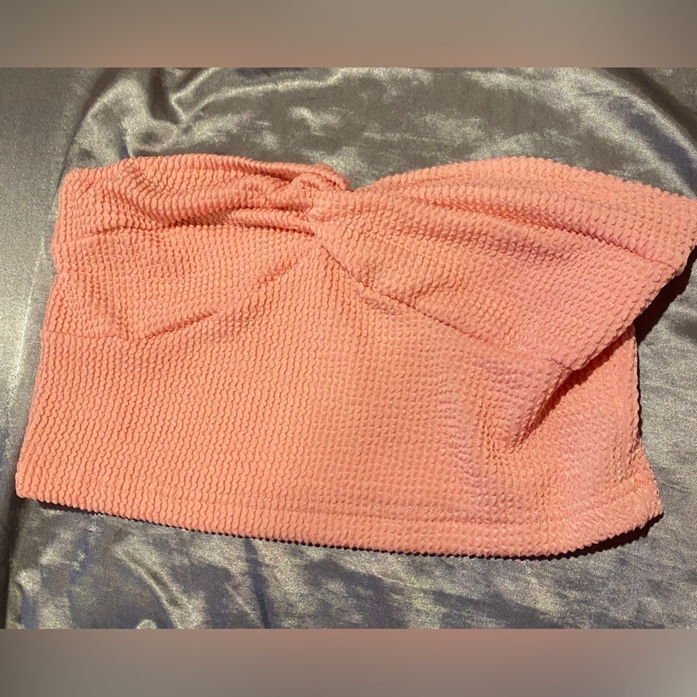 Chic Pink Tube Top